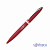 Ручка шариковая Rocket, покрытие soft touch, красная